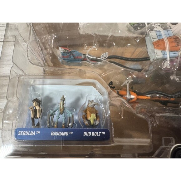 Star Wars Micro Galaxy Squadron Boonta Eve‎ Classic Podracer Target New Mint - Picture 2 of 4
